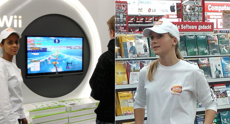 WII Spiele - Namco Bandai / Über 350 Produkt-Promotion Aktionen Bundesweit