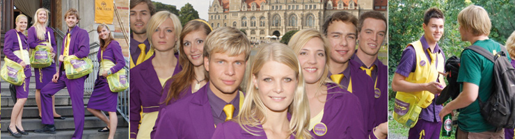 Promotion Girls in Leverkusen
